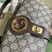 Gucci Blondie Belt Bag Beige And Ebony 24x4x5cm - 2