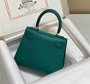 Hermes Mini Kelly Epsom Green 20cm - 6