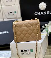 Chanel 22K Coco First Flap Bag Cavier Beige 20cm - 3