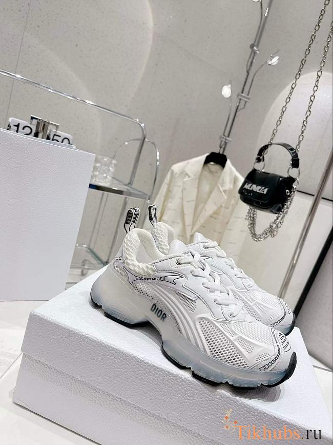 Dior Vibe Sneaker White Technical Fabric - 1