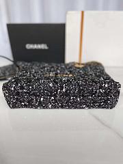 Chanel 22 Handbag Black Tweed 35x37x7cm - 6