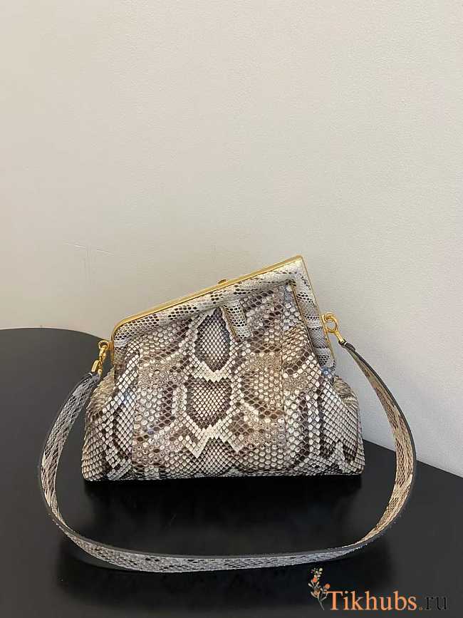 Fendi First Medium Python Leather 32.5 x 23.5 x 15 cm - 1