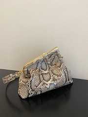 Fendi First Medium Python Leather 32.5 x 23.5 x 15 cm - 5