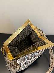 Fendi First Medium Python Leather 32.5 x 23.5 x 15 cm - 3