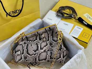 Fendi First Real Snake Skin 2217 Size 26 x 9.5 x 18 cm