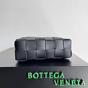 Bottega Veneta Brick Cassette Black 28x14x10cm - 6