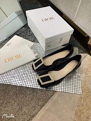 Dior Idylle Ballet Pump Black Patent Heel 3.5cm - 2