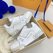 Louis Vuiiton Trainer Sneaker White - 1