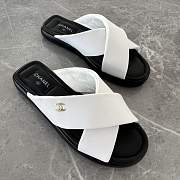 Chanel White Sandals - 5