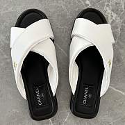 Chanel White Sandals - 2