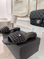 Chanel Sandals Black 02 - 5