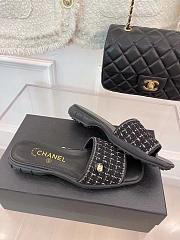 Chanel Sandals Black 02 - 2