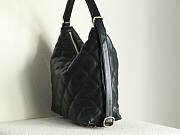 Chanel Hobo Lambskin Black 30x37x8cm - 2