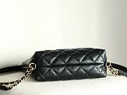 Chanel Hobo Lambskin Black 30x37x8cm - 4