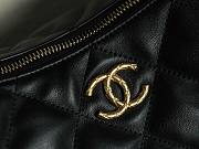 Chanel Hobo Lambskin Black 30x37x8cm - 6