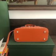 Goyard Vendome Mini Bag Orange 23x18.5x10.5cm - 4