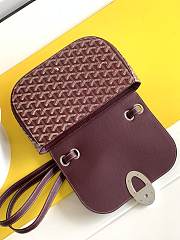 Goyard 233 Bag Purple 25x17x8cm - 2