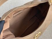 Chanel Hobo Lambskin Beige 30x37x8cm - 4