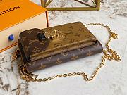 Louis Vuitton LV Vertical Trunk Pochette Bag Size 11 x 19 x 3.5 cm - 5