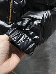 Gucci Hooded Jacket Black Winter Coat  - 4