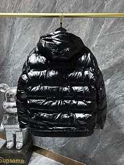 Gucci Hooded Jacket Black Winter Coat  - 5