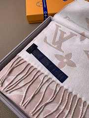 Louis Vuiiton LV Pink Scarf 180x30cm - 6