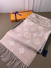 Louis Vuiiton LV Pink Scarf 180x30cm - 3