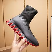 Christian Louboutin Sharky Sockman Black Sneakers  - 3