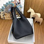 Hermes Picotin Black Bag 22cm - 3