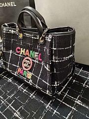 Chanel Tweed Large Shopping Bag 30 × 50 × 22 cm - 3