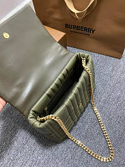 Burberry Small Lola Satchel Green 26x10x18cm - 2