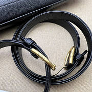 Gucci Aphrodite Medium Shoulder Black Bag 39x38x2cm - 4