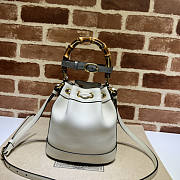 Gucci Diana Mini Bucket White Bag 19x30.5x6cm - 4
