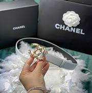 Chanel White Belt 28mm - 2