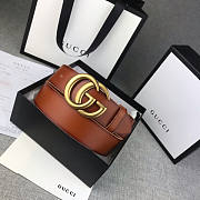 Gucci Brown Belt 3.81cm - 3