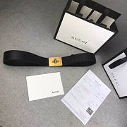 Gucci Black Belt 02 3.81cm - 5