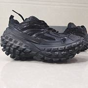 Balenciaga Defender Trainers In Black - 1