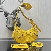 Balenciaga Le Cagole Shoulder Bag In Yellow 26×16×10cm - 4