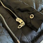 Gucci Hooded Jacket Black Winter Coat 02 - 5