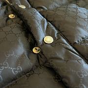 Gucci Hooded Jacket Black Winter Coat 02 - 6