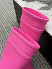 Balenciaga Women's Crocs Boot In Bright Pink - 3