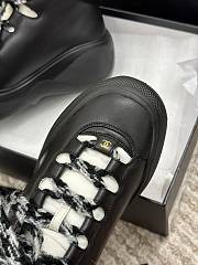 Chanel 22N Ski Series Black Sneakers - 5