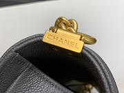 Chanel Small Boy Messenger Caviar Grey Bag 18x12.5x6cm - 4