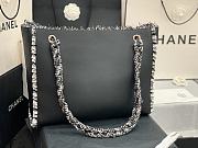 Chanel Shopping Black Bag 38x31x10cm - 5