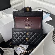 Chanel Flap Bag Black Cavier Gold Hardware 23cm - 5