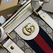 Gucci Ophidia Medium Duffle Beige Bag 44 x 27 x 24 cm - 3