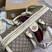 Gucci Ophidia Medium Duffle Beige Bag 44 x 27 x 24 cm - 2