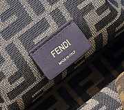 Fendi First Dark Green Leather Bag 32.5 x 23.5 x 15 cm - 2