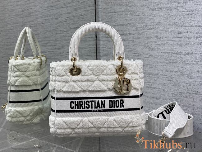 Dior Lady D-Lite White 24x12x20cm - 1