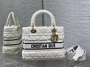 Dior Lady D-Lite White 24x12x20cm - 1